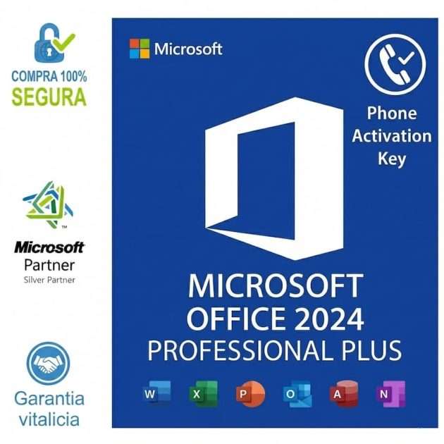 Licencia Microsoft Office 2024 Professional Plus Latinkeys