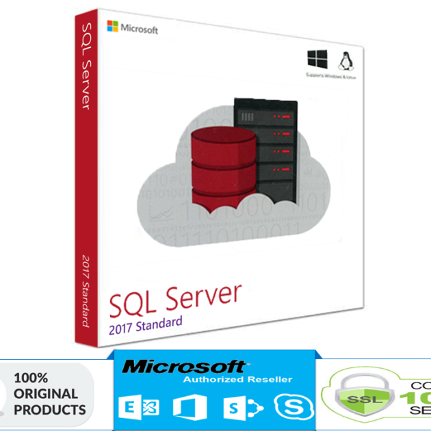 SQL Server 2017 Standard Licencia para 1 Servidor