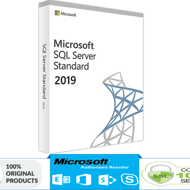 SQL Server 2019 Standard Licencia para 1 Servidor