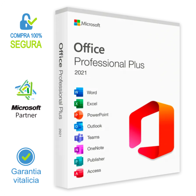 Office 2021 Profesional Plus Bind 1 usuario