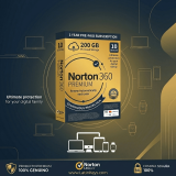Licencia Norton 360 Premium para 10 dispositivos 1 año con 200 GB de almacenamiento en la nube - Licencia Original Latinkeys