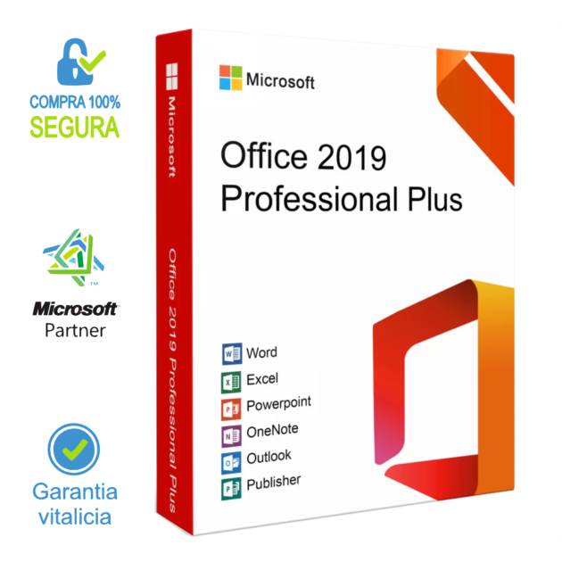 Office 2019 Profesional Plus Bind 1 usuario