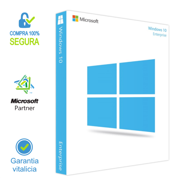 Imagen de licencia digital Windows 10 Enterprise LTSC y LTSB para 1 o 5 PC – activación por volumen