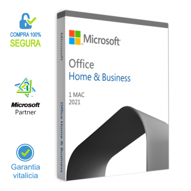 Microsoft Office 2021 Home & Business MAC Bind 1 usuario