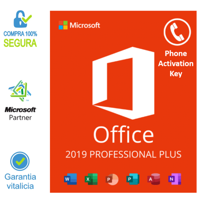 Office 2019 Professional Plus 1 PC (Phone key)