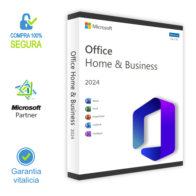 Microsoft Office 2024 Home & Business PC / Mac BIND