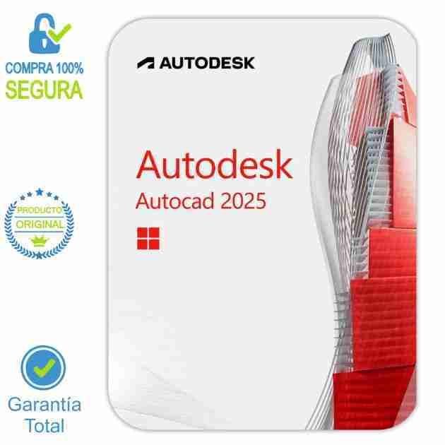 AutoCAD 2025 - Clave de Producto - 1 Dispositivo – 1 / 3 Años