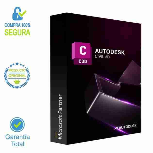 Civil 3D  – Licencia Vinculada a tu Email – 1 / 2 Años