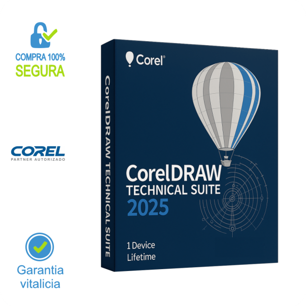 CorelDRAW Technical Suite 2025 – 1 Dispositivo / De por vida